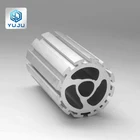 20x20mm 45x45mm hollow standard aluminium extrusion sections aluminium round hollow section sizes