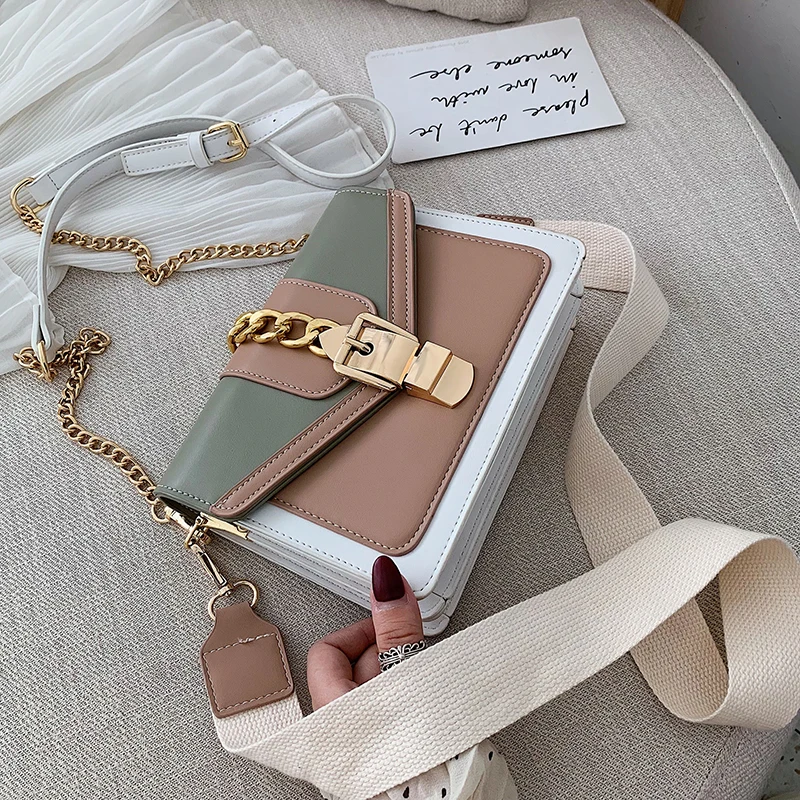 2021 Summer Contrast Color Ladies Cross Body Bag PU Leather Luxury Purses Small Handbags for Women Shoulder Bag
2021 Summer Contrast Color Ladies Cross Body Bag PU Leather Luxury Purses Small Handbags for Women Shoulder Bag