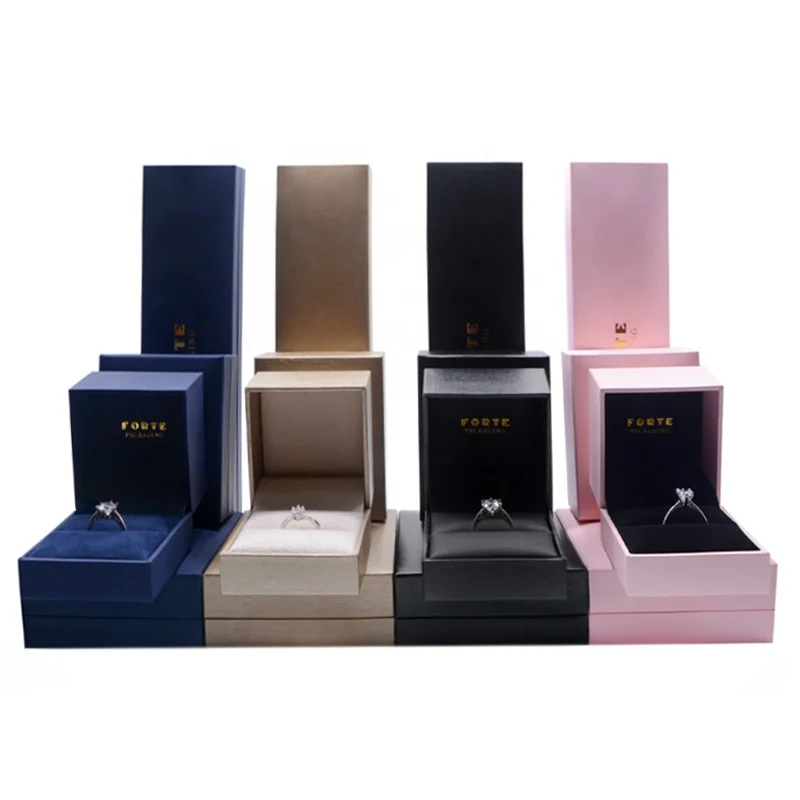FORTE Imprinting custom logo jewellery bracelet ring box jewelry packaging box for jewelry, Customized
FORTE Imprinting custom logo jewellery bracelet ring box jewelry packaging box for jewelry, Customized