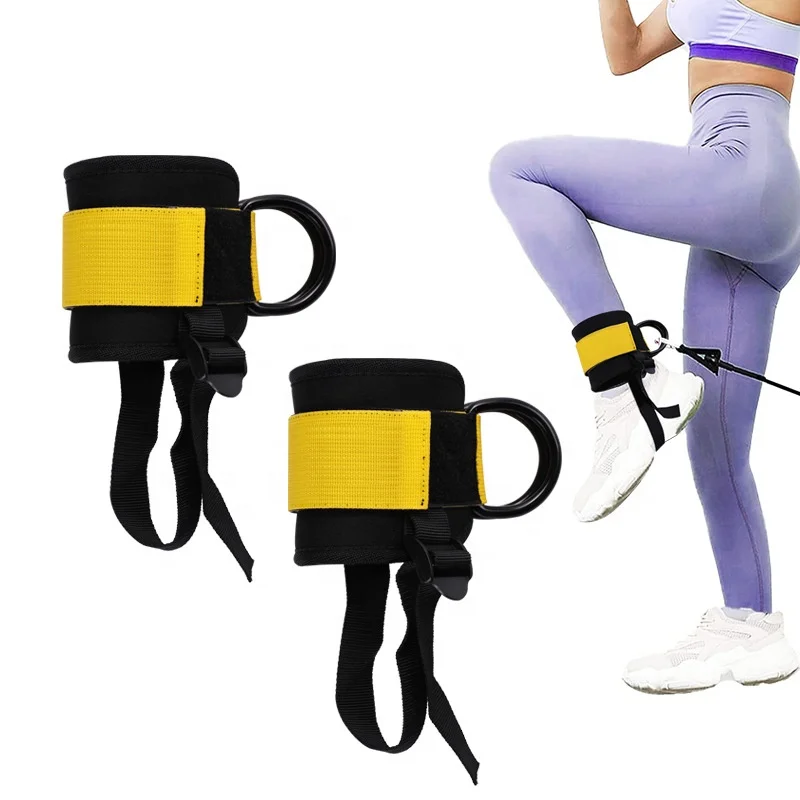 Adjustable Neoprene Padded Glute Leg Workout Ankle Straps for Cable Machine, Pink, black,blue,yellow
Adjustable Neoprene Padded Glute Leg Workout Ankle Straps for Cable Machine, Pink, black,blue,yellow