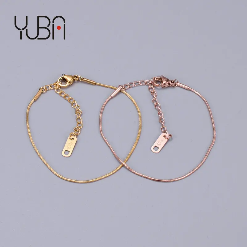 Simple Gold Plated Thin Snake Chain Anklets Foot Bracelet High Quality Jewelry Stainless Steel Snake Chain Bracelet For Women
Simple Gold Plated Thin Snake Chain Anklets Foot Bracelet High Quality Jewelry Stainless Steel Snake Chain Bracelet For Women