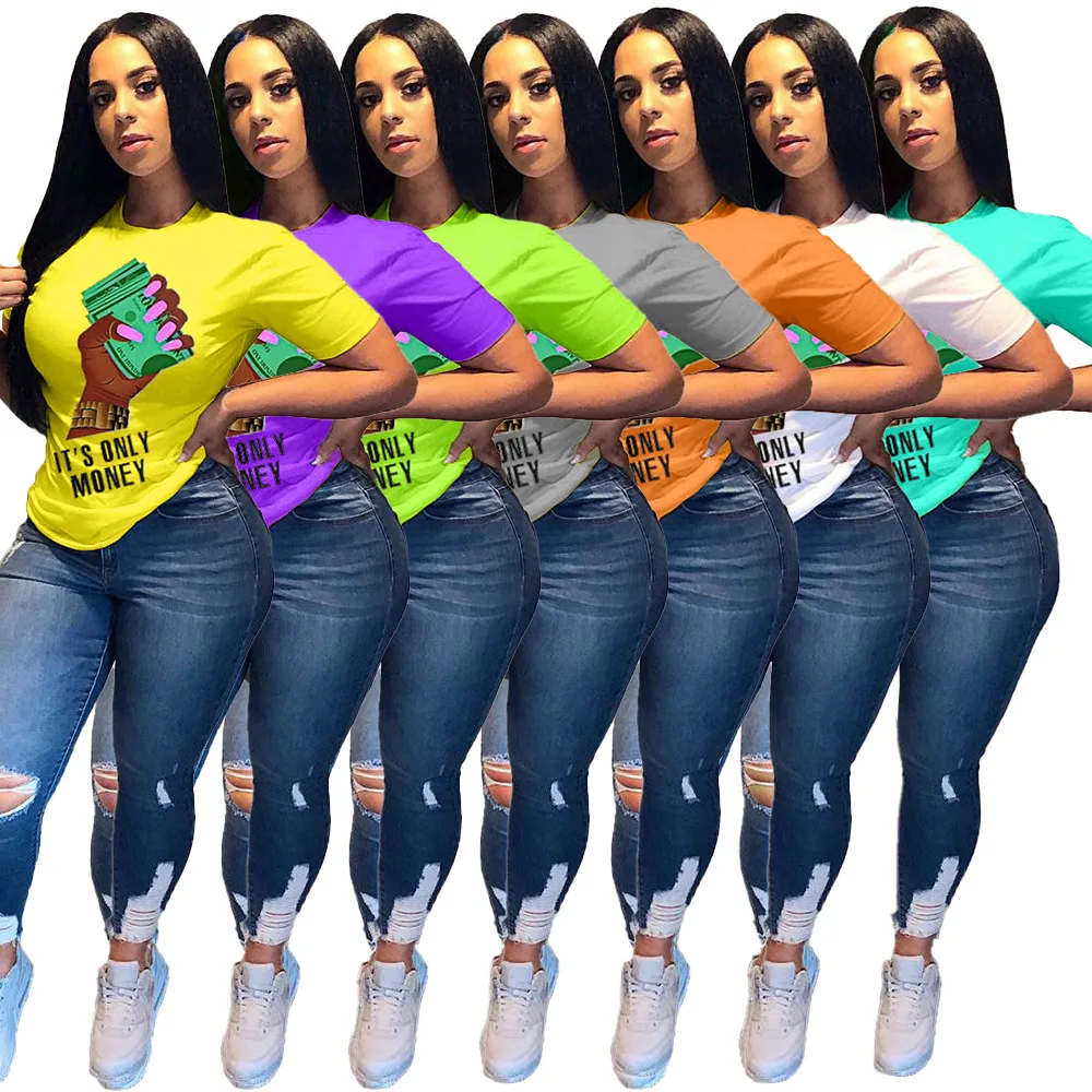 2021 women tops blouses and t shirts cartoon print casual t-shirts for women tops fashionable
2021 women tops blouses and t shirts cartoon print casual t-shirts for women tops fashionable