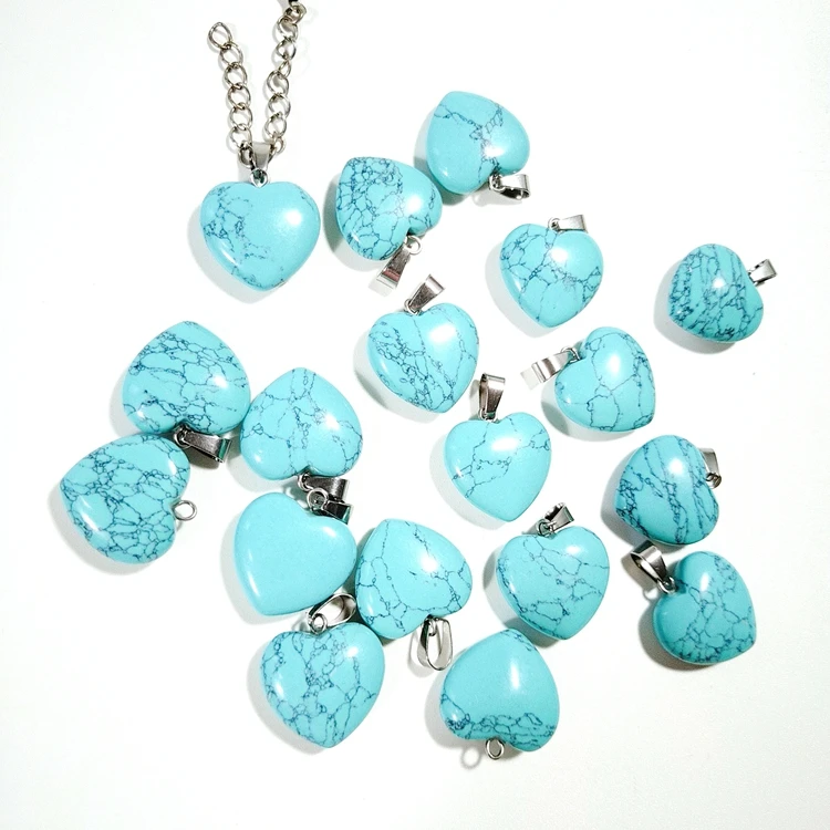 New products gems blue turquoise heart pendant necklace gold crystal, Natural color pendant
New products gems blue turquoise heart pendant necklace gold crystal, Natural color pendant