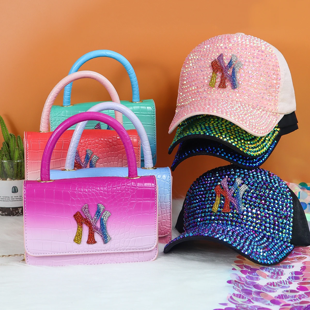 Factory Outlet women tie dye hand bag messenger bags 8color handbags and hat set for ladies, 16 colors
Factory Outlet women tie dye hand bag messenger bags 8color handbags and hat set for ladies, 16 colors