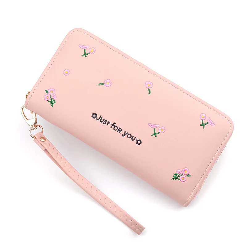 fashion lady long pu wallet large capacity embroidery flower small floral wrist purse women, Blue, black, pink, red, royal blue
fashion lady long pu wallet large capacity embroidery flower small floral wrist purse women, Blue, black, pink, red, royal blue