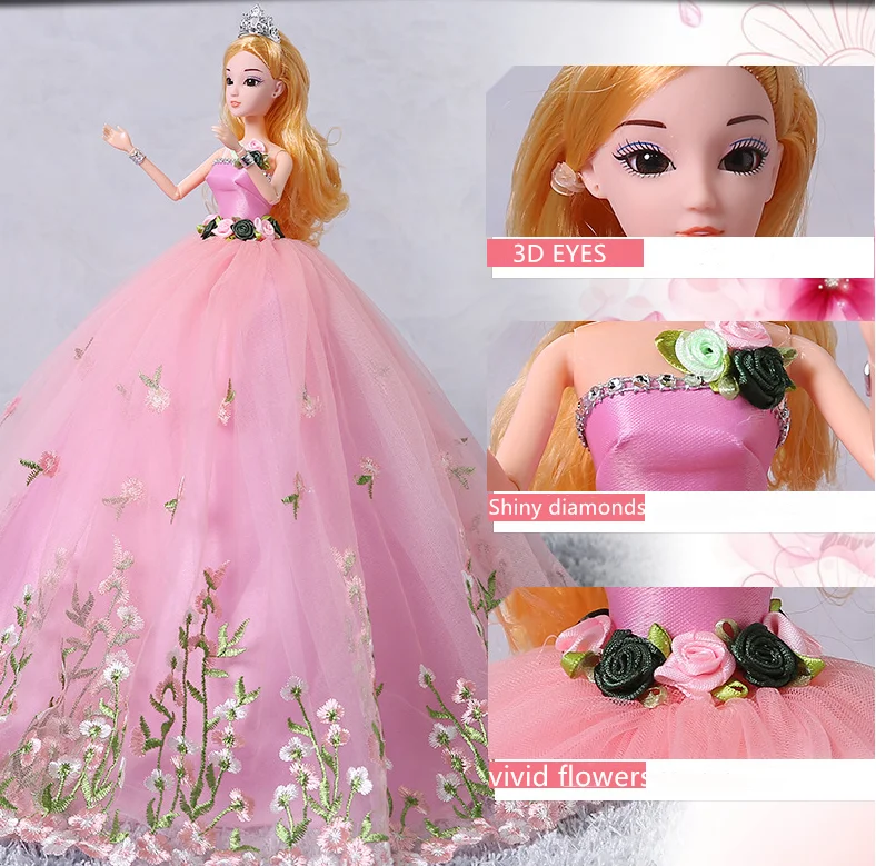 barbie princess doll oversized 60 cm girl birthday gift set