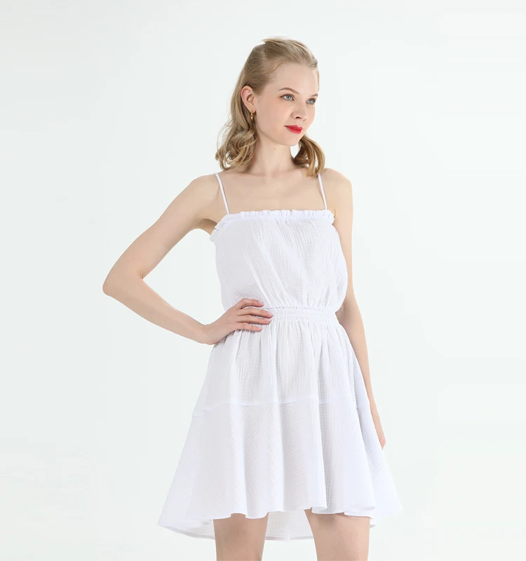 Fashion Clothing Wholesale Sleeveless Summer Casual Cotton Elegant Dresses for Women
Fashion Clothing Wholesale Sleeveless Summer Casual Cotton Elegant Dresses for Women