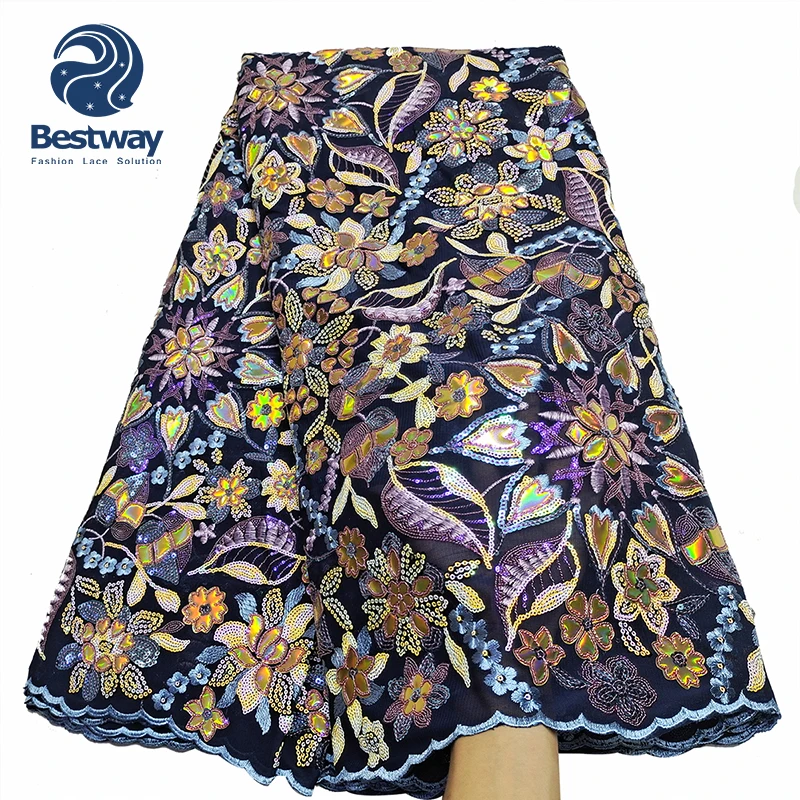 Wholesale Laser Sequins 5 Yards Bridal Wedding African Lace Fabric, Gold, peach, royal blue, yellow, fuchsia, green, red ,black, white
Wholesale Laser Sequins 5 Yards Bridal Wedding African Lace Fabric, Gold, peach, royal blue, yellow, fuchsia, green, red ,black, white