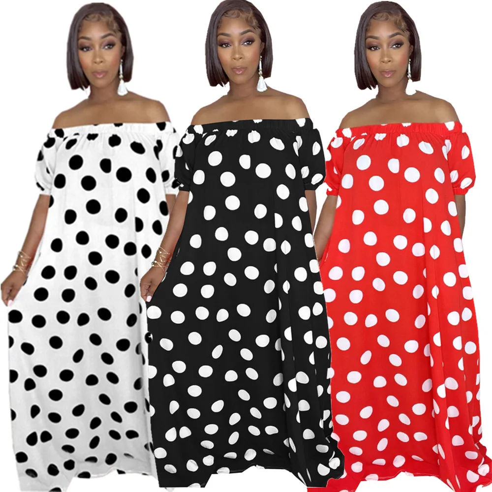 DUODUOCOLOR New style fashion off shoulder loose pocket long skirt chiffon casual boho print beach dress D10806
DUODUOCOLOR New style fashion off shoulder loose pocket long skirt chiffon casual boho print beach dress D10806