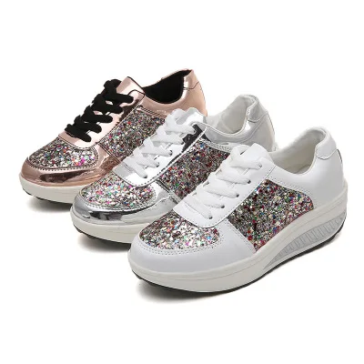 lady Autumn and winter sparkles super light sneaker big size mirror shake shoe manufacturer direct sale, As shown in figure
lady Autumn and winter sparkles super light sneaker big size mirror shake shoe manufacturer direct sale, As shown in figure