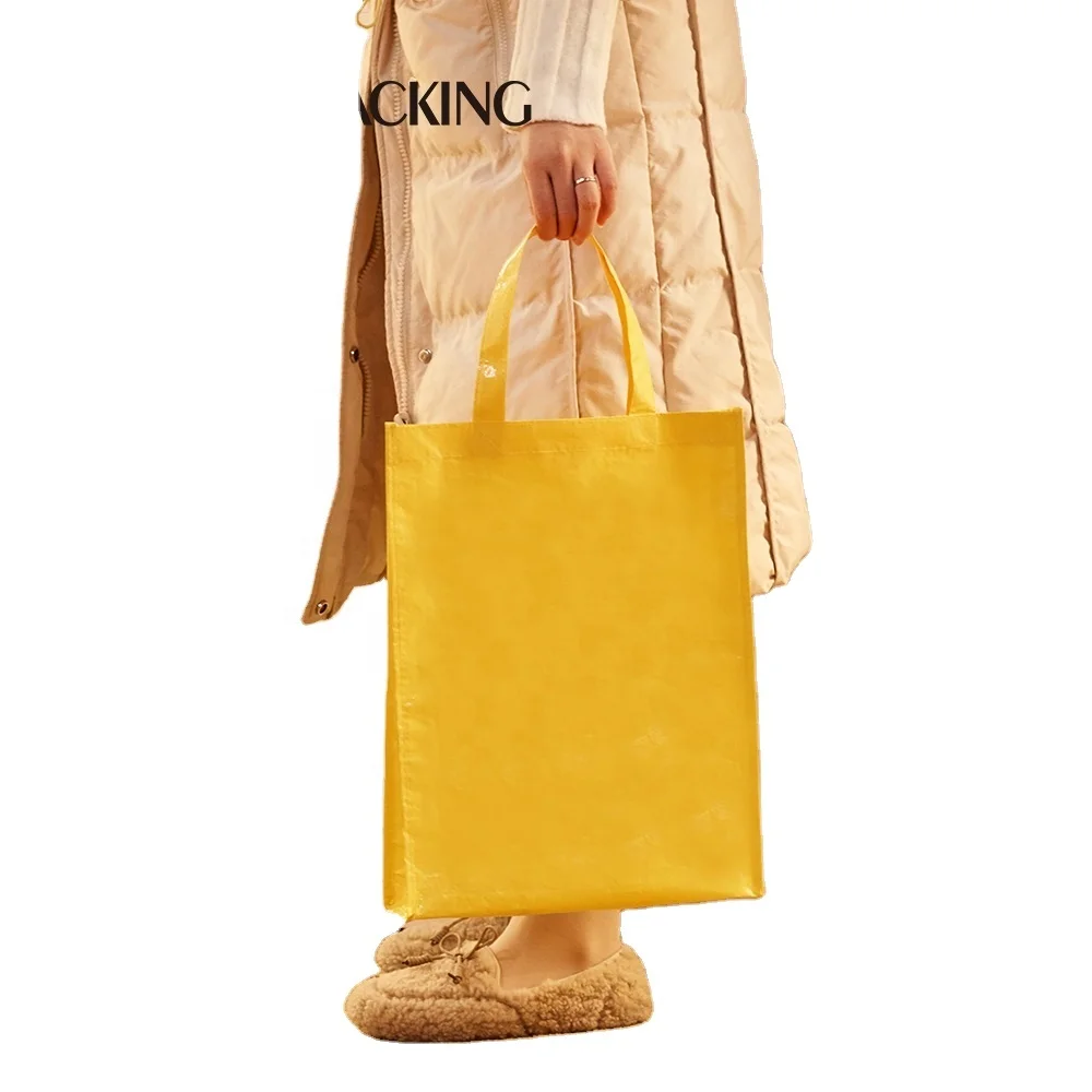 Wholesale Fashion Ready Stock Yellow Nylon Portable Shopping Tote Bag
Wholesale Fashion Ready Stock Yellow Nylon Portable Shopping Tote Bag