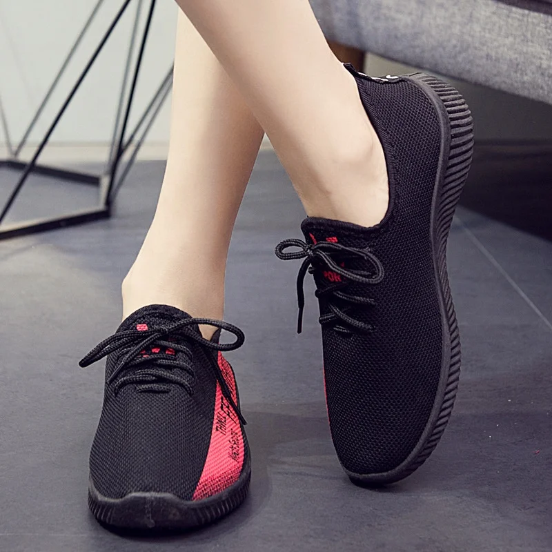 2021 New women's running shoes Outdoor jogging breathing soft soled lightweight running shoes, Black
2021 New women's running shoes Outdoor jogging breathing soft soled lightweight running shoes, Black