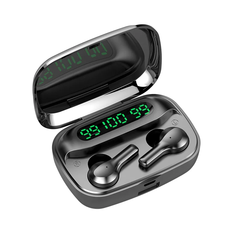 TWS BT Wireless Earphone LED Display Wireless Headphones Touch Control Earbuds Noise Cancel Waterproof Sport Headset
TWS BT Wireless Earphone LED Display Wireless Headphones Touch Control Earbuds Noise Cancel Waterproof Sport Headset