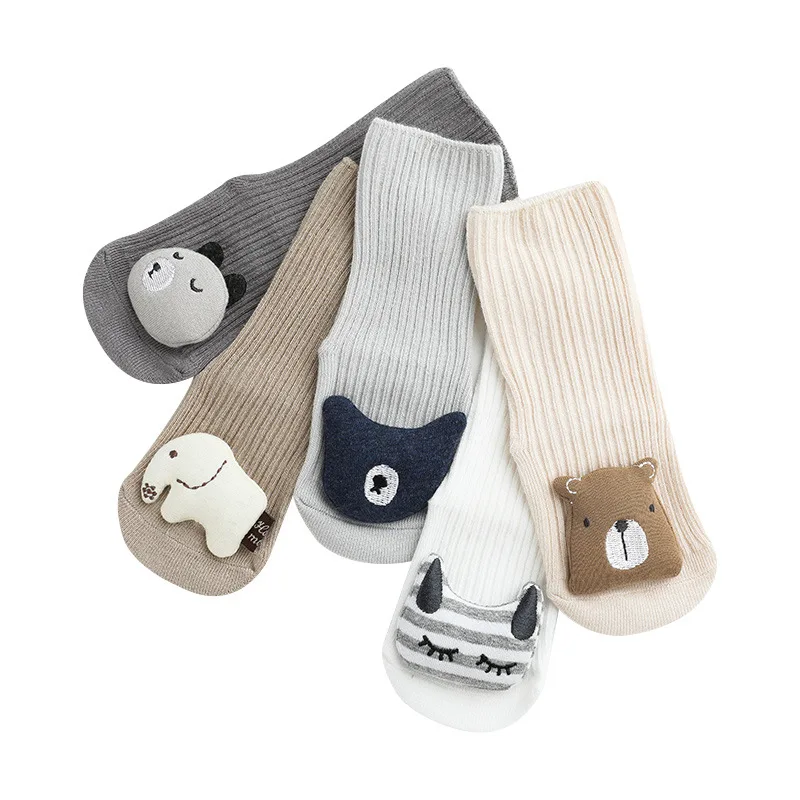 Youki Custom Logo Design Cotton Anti-Slip Newborn Cute 3D Animal Boy Girl Baby Socks, Custom color
Youki Custom Logo Design Cotton Anti-Slip Newborn Cute 3D Animal Boy Girl Baby Socks, Custom color