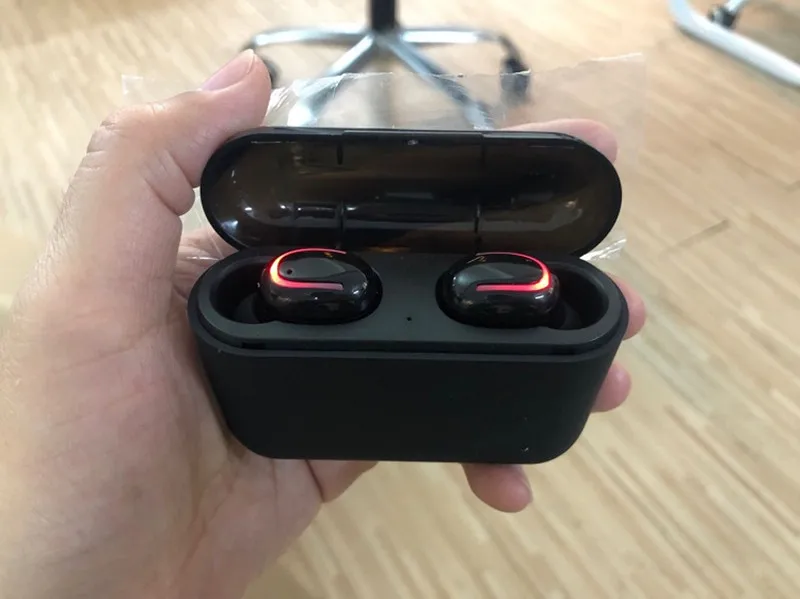 Q32 Hight Quality Chips Bluetrum Watch Earphone Earbuds with 1500mah Charging Case Unique Sports Earphone Earbuds Tws - ANKUX.COM