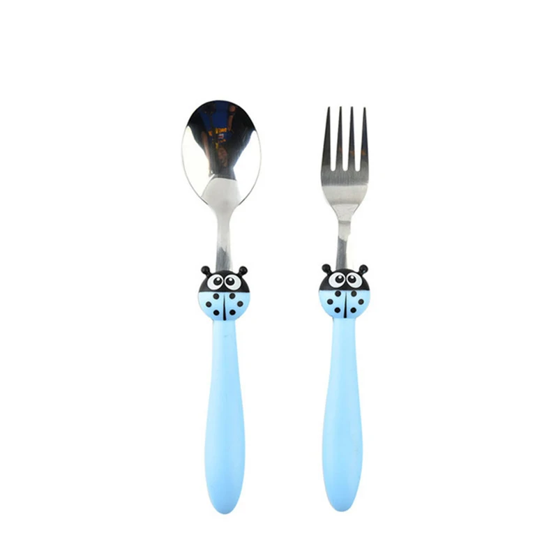 2pcs/set Cartoon Portable Kids Cutlery Ladybug Bee Dinnerware Sets Children Tableware Suit Stainless Steel Fork Set D
2pcs/set Cartoon Portable Kids Cutlery Ladybug Bee Dinnerware Sets Children Tableware Suit Stainless Steel Fork Set D