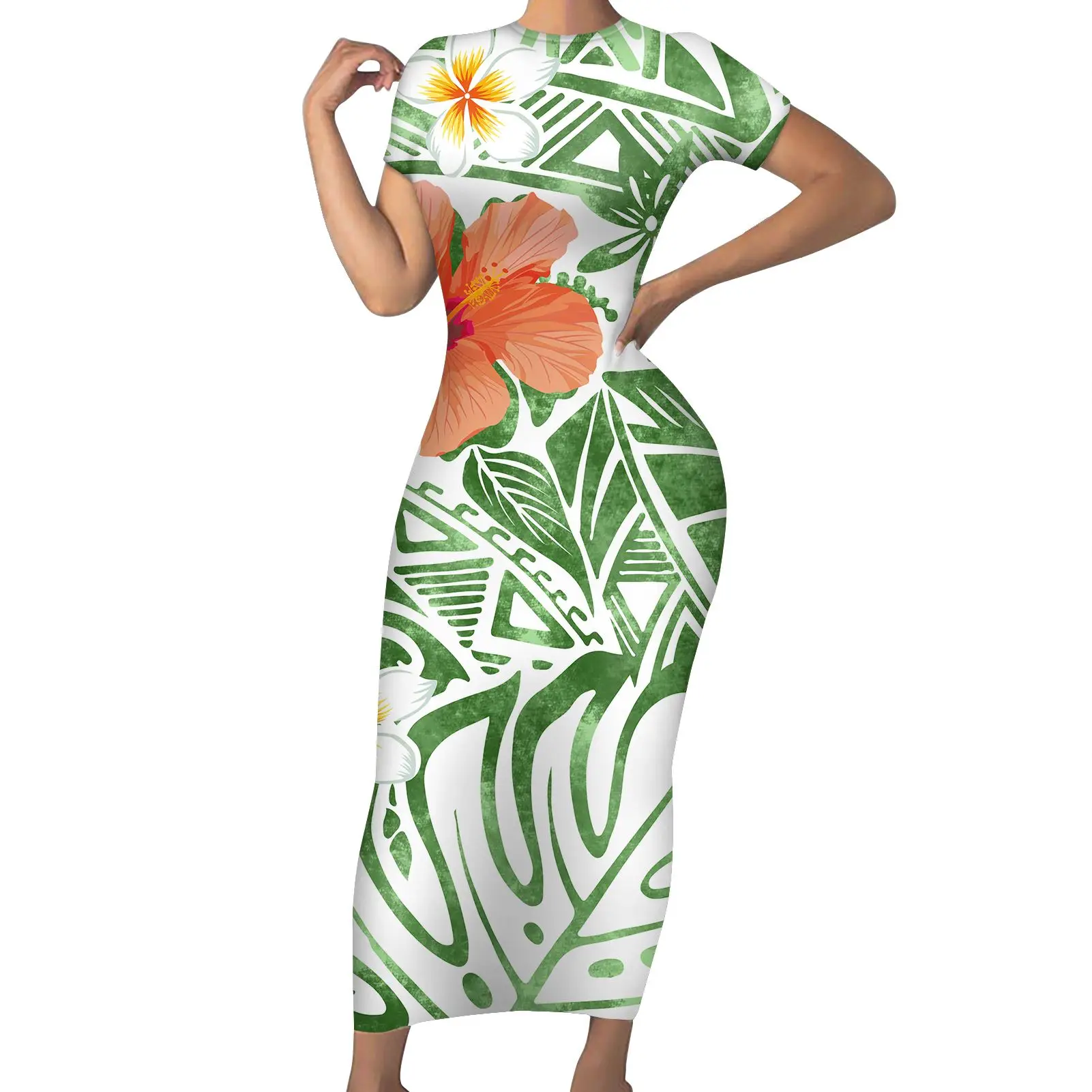 Designer Long Bodycon Dresses Plus Size Hawaii Dresses Vogue Gradient Color Hand Painted Custom Print/Logo Polynesian Dresses, Customized color
Designer Long Bodycon Dresses Plus Size Hawaii Dresses Vogue Gradient Color Hand Painted Custom Print/Logo Polynesian Dresses, Customized color