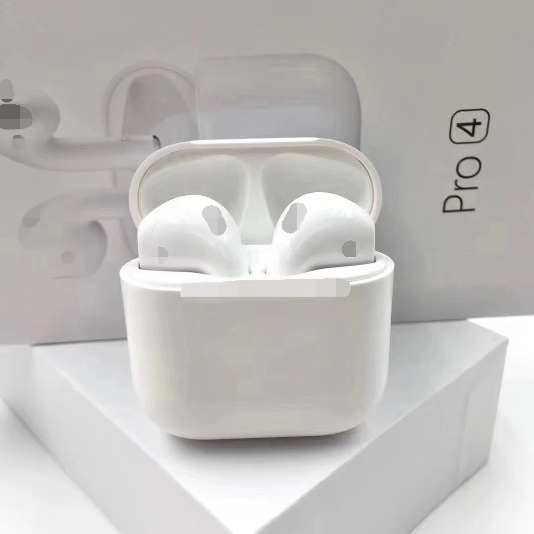 New Arrival TWS Pro 4 Mini 4 Wireless Earphones Touch Control Earphone Wireless With Charge Box Audifonos Inalambrico Pro 4 TWS, White
New Arrival TWS Pro 4 Mini 4 Wireless Earphones Touch Control Earphone Wireless With Charge Box Audifonos Inalambrico Pro 4 TWS, White