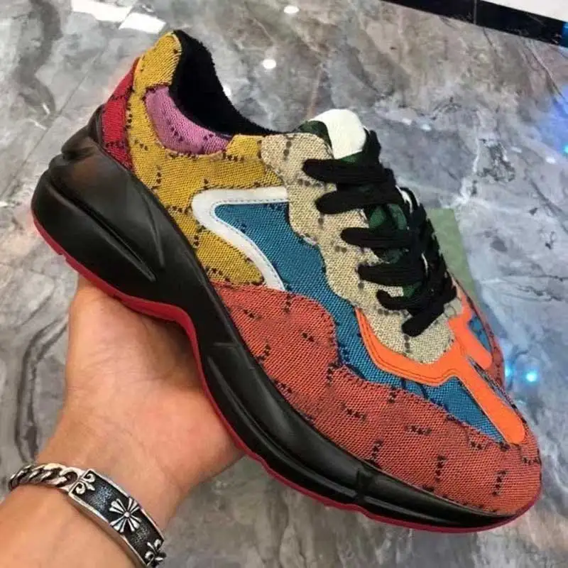 Wholesale Multicolor Rhyton men's brand designer sneaker print luxury designer shoes for woman
Wholesale Multicolor Rhyton men's brand designer sneaker print luxury designer shoes for woman