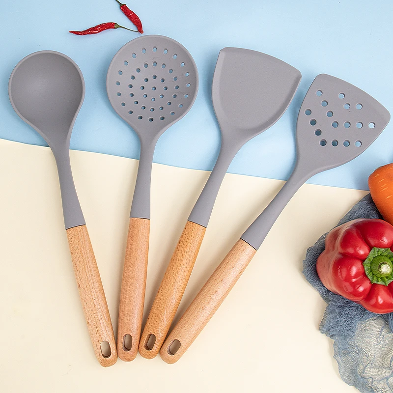 Hot sale kitchen accessories 4 piece non-stick silicone cookware household kitchenware set
Hot sale kitchen accessories 4 piece non-stick silicone cookware household kitchenware set