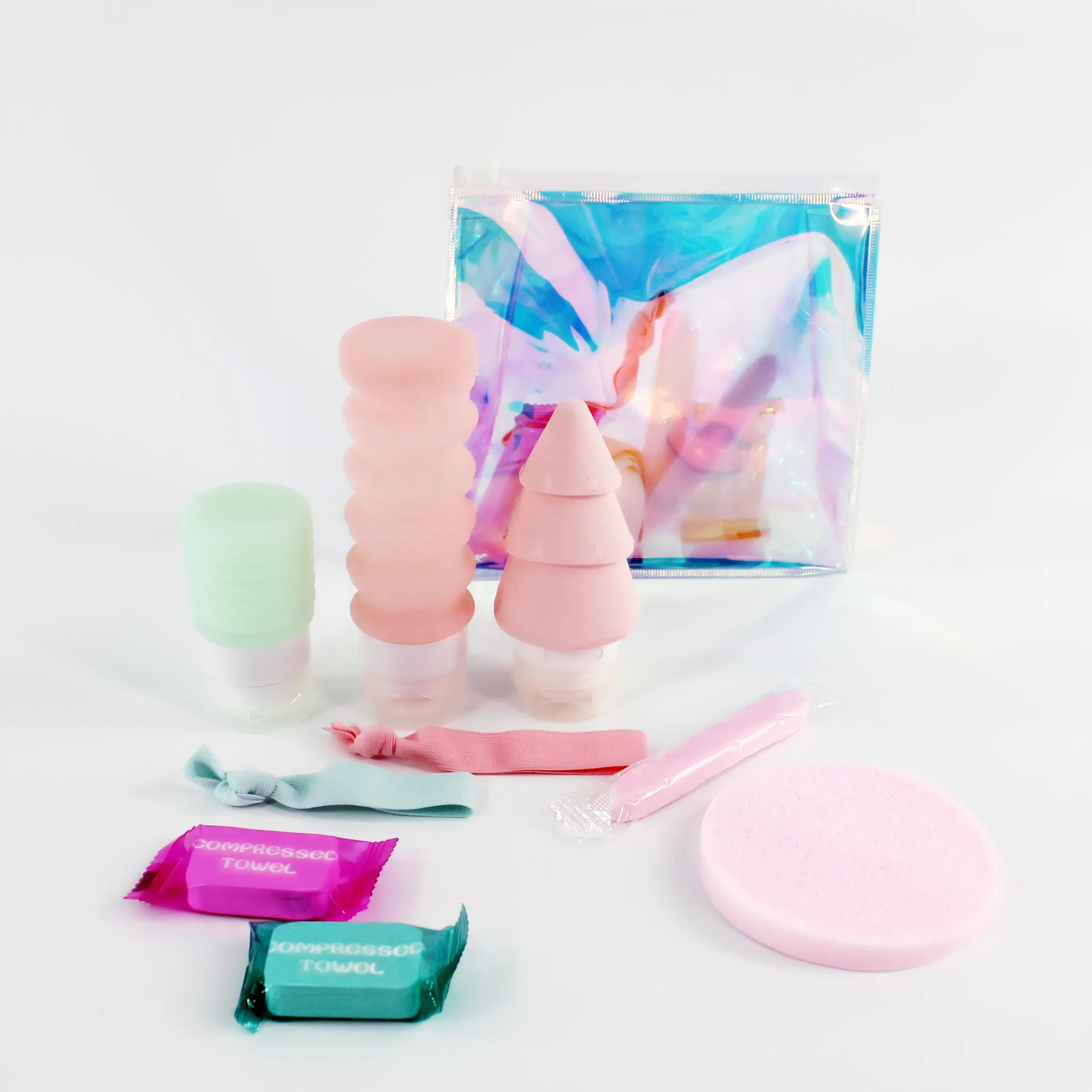 EASETRIP Hotselling Travel Foldable Silicone Bottle Travel Kit Gifts reusable skincare travel kits For Women facial kit, As shown
EASETRIP Hotselling Travel Foldable Silicone Bottle Travel Kit Gifts reusable skincare travel kits For Women facial kit, As shown