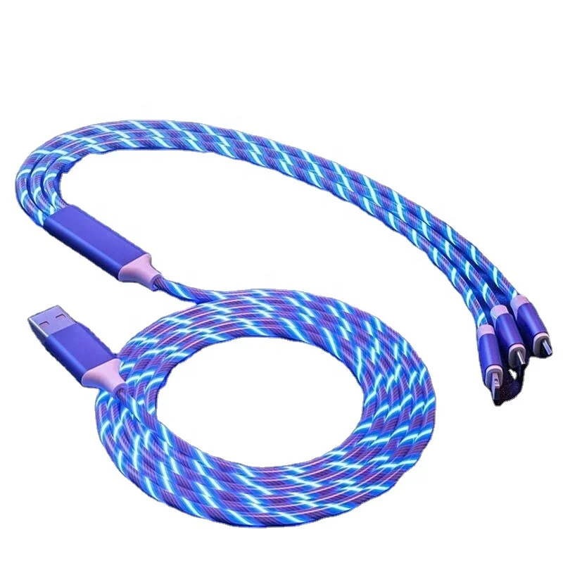 hot fashion super fast quick charging multi-function RGB LED 3 in 1 usb charge cable for iphone android type-c mobile cellphones
hot fashion super fast quick charging multi-function RGB LED 3 in 1 usb charge cable for iphone android type-c mobile cellphones