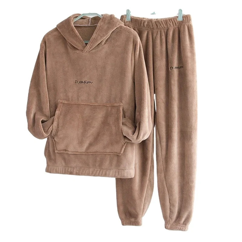 New Autumn And Winter Thicken Plush And Thick Wool Pajamas For Winter Hoodey Women Nightgown, 8 colors
New Autumn And Winter Thicken Plush And Thick Wool Pajamas For Winter Hoodey Women Nightgown, 8 colors