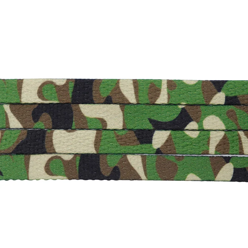 Hot sale Camouflage Army Shoelaces Flat Designs Heat Stamped Shoelaces Custom Order Supported Clear Aglets Attached
Hot sale Camouflage Army Shoelaces Flat Designs Heat Stamped Shoelaces Custom Order Supported Clear Aglets Attached