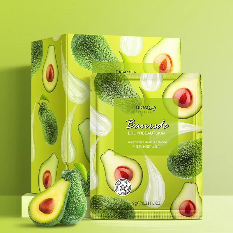 BIOAQUA Private Label remover dry cotton pads Makeup Remover Facial Cleanser individual package Avocado Wet Pads
BIOAQUA Private Label remover dry cotton pads Makeup Remover Facial Cleanser individual package Avocado Wet Pads