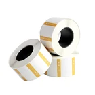 High quality custom Heat Sensitive adhesive sticker thermal transfer labels