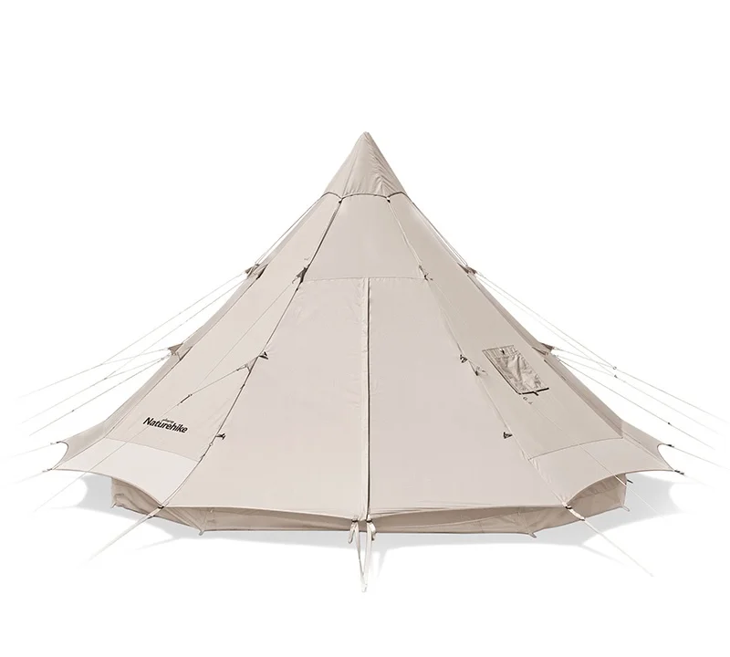 Naturehike 4.14*4.14M Family Camping Teepee Tent Outdoor Rainproof Waterproof Suitable for Camping Hiking Holidays
Naturehike 4.14*4.14M Family Camping Teepee Tent Outdoor Rainproof Waterproof Suitable for Camping Hiking Holidays