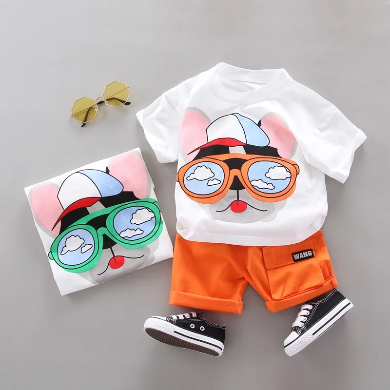 Wholesale new fashion summer casual Boys 2 Pieces pants Clothing Set short sleeves cartoon T shirt + casual pants set for kids, Picture shows
Wholesale new fashion summer casual Boys 2 Pieces pants Clothing Set short sleeves cartoon T shirt + casual pants set for kids, Picture shows