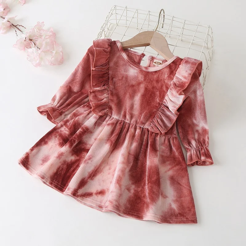 Fashion Newborn Baby Girl Dress Tie Dye Ruffles Flare Sleeve Princess Toddler Girl Dress Party Wedding Baby Girl Clothes 0-18M
Fashion Newborn Baby Girl Dress Tie Dye Ruffles Flare Sleeve Princess Toddler Girl Dress Party Wedding Baby Girl Clothes 0-18M