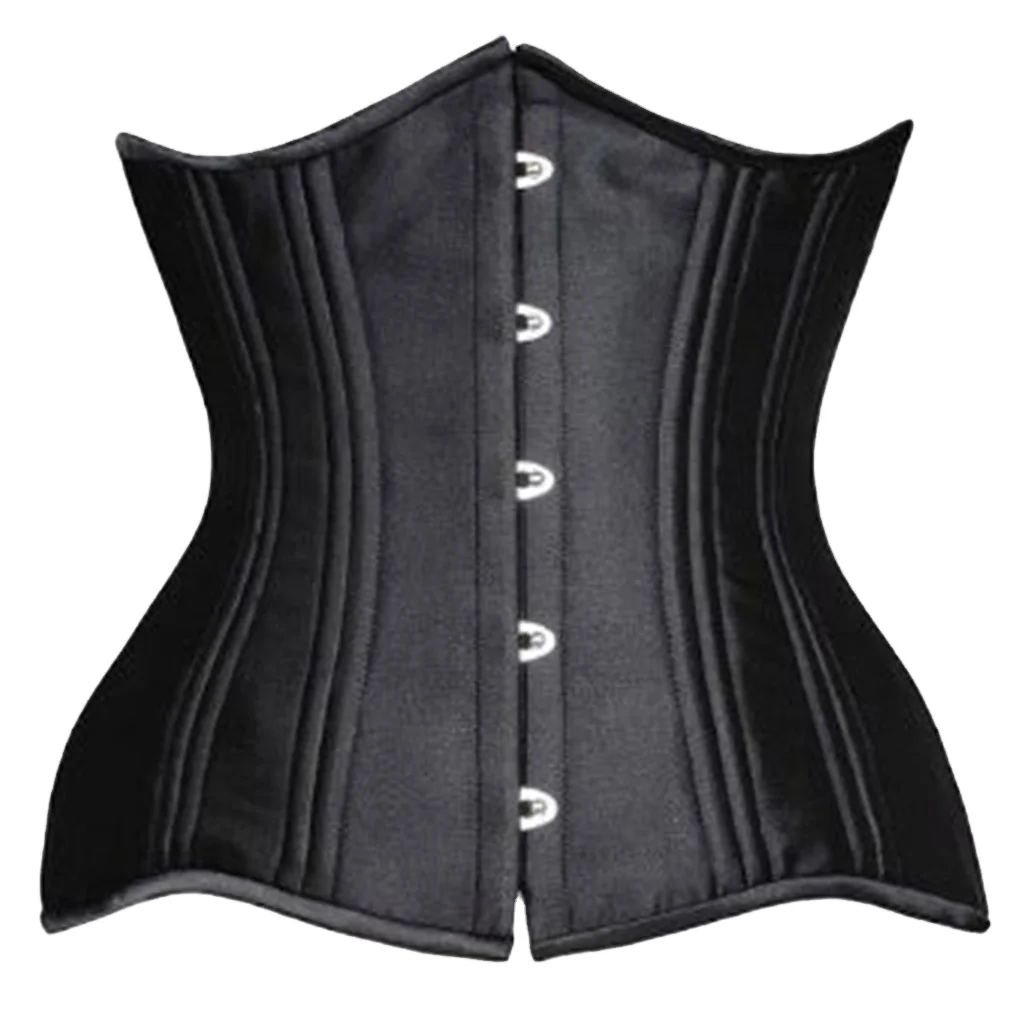 24 Steel Bones Sexy Black Gothic Satin Corset Top Steel Boned Gothic Waist Trainer Corset, Balck,white
24 Steel Bones Sexy Black Gothic Satin Corset Top Steel Boned Gothic Waist Trainer Corset, Balck,white