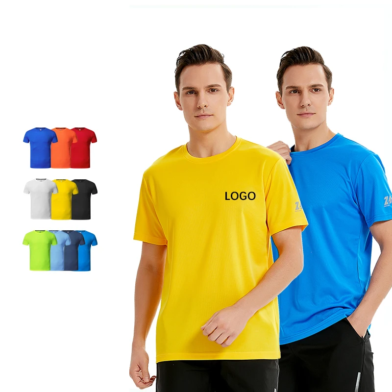 High Quality Summer Custom Print Blank 100% Polyester Men O-Neck Short Sleeve Quick Dry Tshirt
High Quality Summer Custom Print Blank 100% Polyester Men O-Neck Short Sleeve Quick Dry Tshirt