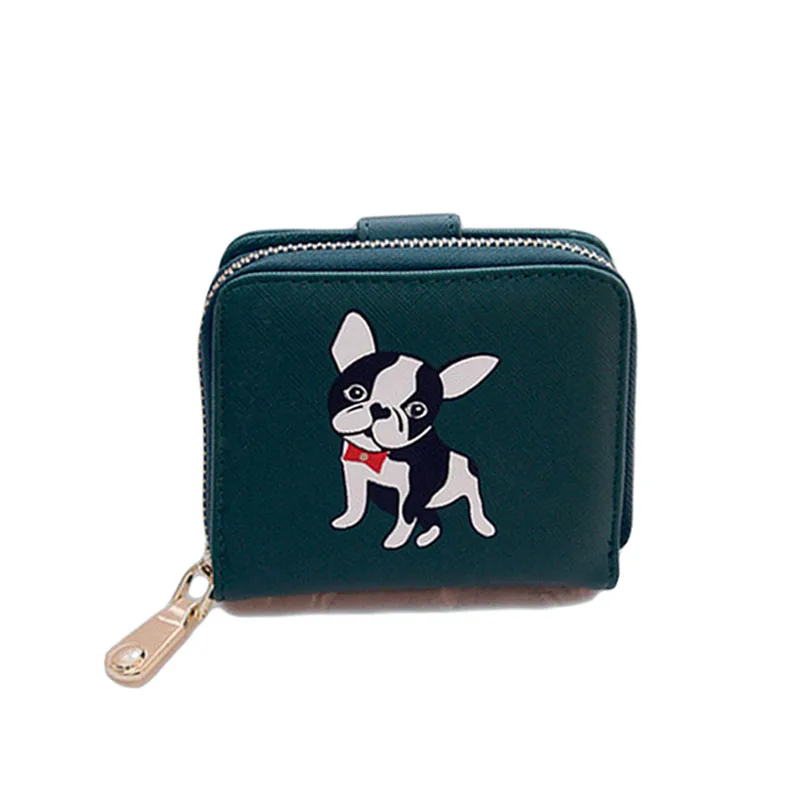 Multi Card PU Leather Short Zipper Bag Cartoon Puppy Print Casual Fashion Coin Purse Clutch Card Holder Wallet
Multi Card PU Leather Short Zipper Bag Cartoon Puppy Print Casual Fashion Coin Purse Clutch Card Holder Wallet