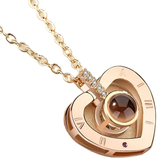 Heart Pendant Crystal Inlaid Necklace Jewellery Shinning Heart Neckalce HIktop Hot Sale Fashion Necklace, Silver & rose gold
Heart Pendant Crystal Inlaid Necklace Jewellery Shinning Heart Neckalce HIktop Hot Sale Fashion Necklace, Silver & rose gold