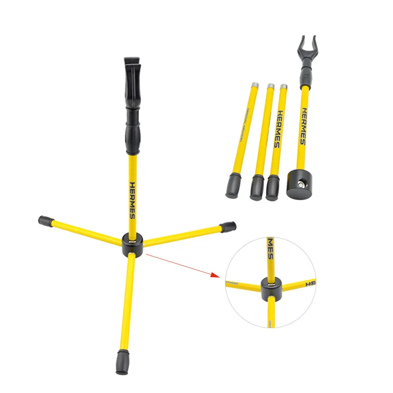 Recurve Bow Stand Alloy Bracket Balance Bar Bow Holder for Recurve Bow Pull Straight Archery Hunting, Yellow
Recurve Bow Stand Alloy Bracket Balance Bar Bow Holder for Recurve Bow Pull Straight Archery Hunting, Yellow