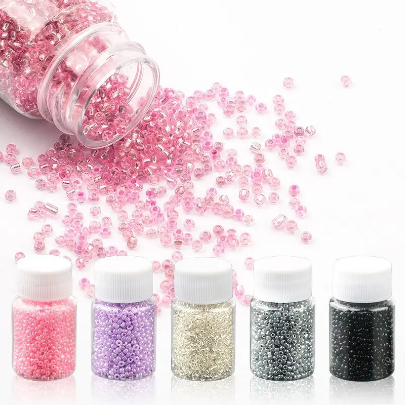 40 Colors 3000/Bottle DIY 2 MM Glass Seed Beads for Jewelry Making Jewelry Findings Tool Accessories Set
40 Colors 3000/Bottle DIY 2 MM Glass Seed Beads for Jewelry Making Jewelry Findings Tool Accessories Set