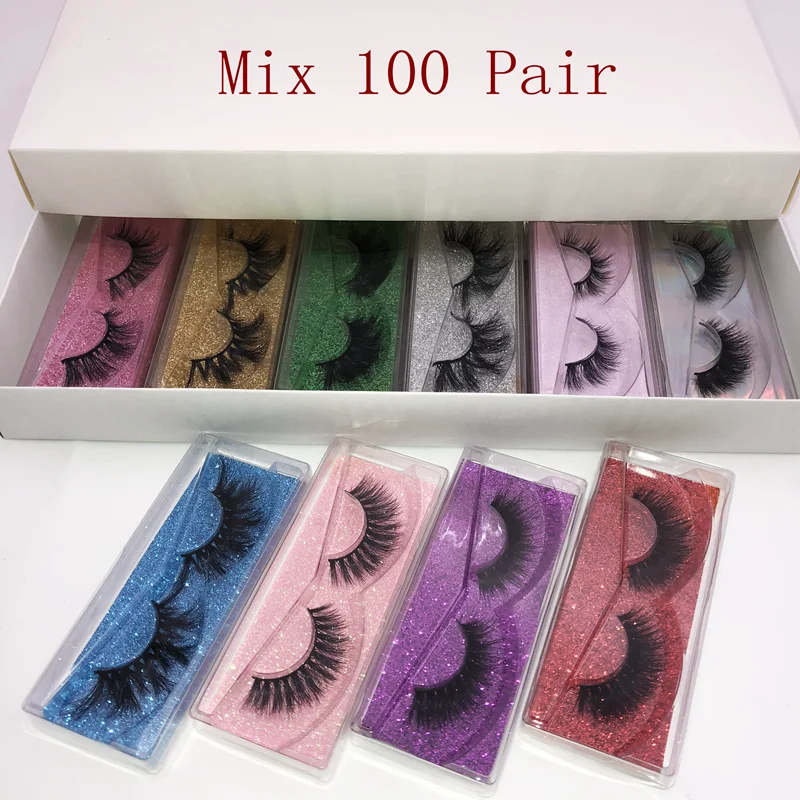 100 pairs mink eyelashes 3D mink lashes bulk eyelash extension natural false eye lashes lashes3d wholesale vendor, Natural black mink eyelashes
100 pairs mink eyelashes 3D mink lashes bulk eyelash extension natural false eye lashes lashes3d wholesale vendor, Natural black mink eyelashes