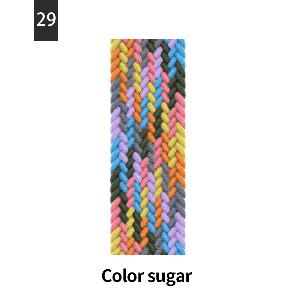 38 40 42 44mm Various Colors Woven Nylon Sport Loop Replacement Smart Watch Strap Watch Band For Apple Watch Series
38 40 42 44mm Various Colors Woven Nylon Sport Loop Replacement Smart Watch Strap Watch Band For Apple Watch Series