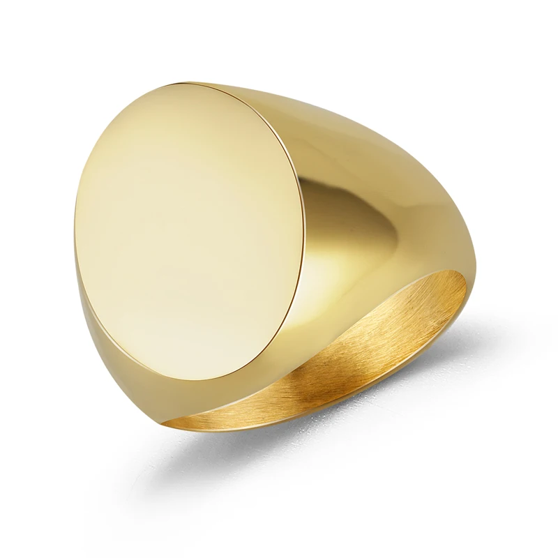 Hip Hop Jewelry Men's Geometric oval Ring Gold Black Blue Stainless Steel Signet Rings Male Jewelry
Hip Hop Jewelry Men's Geometric oval Ring Gold Black Blue Stainless Steel Signet Rings Male Jewelry