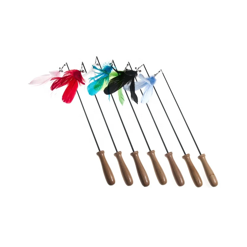 Funny cat stick Telescopic funny cat rod Cat toy