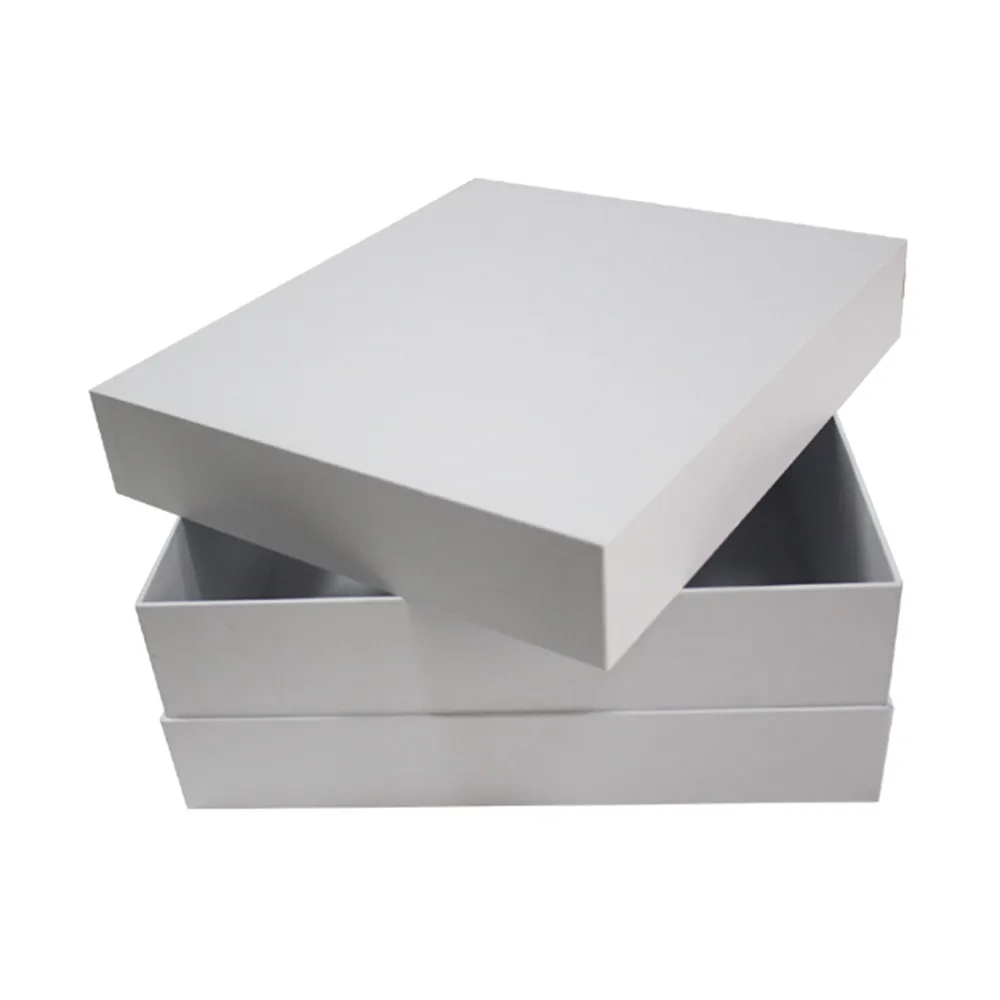 fashion cardboard paper stackable gift box shoe storage box