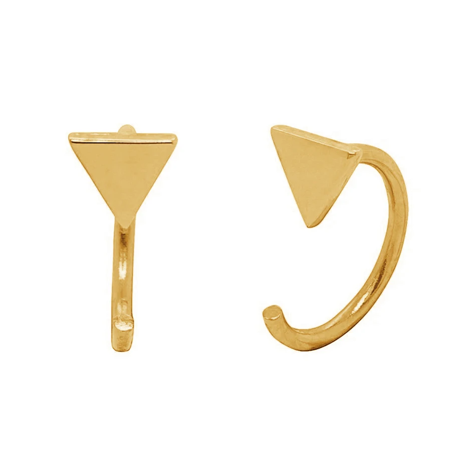 925 sterling silver simple hook earrings jewelry 18k gold plated mia triangle huggie hoop earrings
925 sterling silver simple hook earrings jewelry 18k gold plated mia triangle huggie hoop earrings