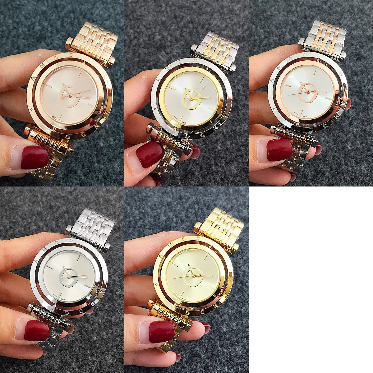 Hot sell Simple mechanical rotating Stainless Steel Men Women Full drill Quartz Watches Fashion Jewelry lady Gift fine Charm
Hot sell Simple mechanical rotating Stainless Steel Men Women Full drill Quartz Watches Fashion Jewelry lady Gift fine Charm