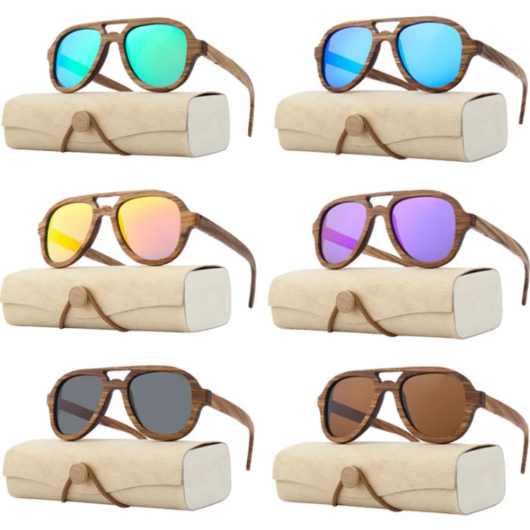 New Fashion Unisex Handmade Wooden Bamboo Pilot Frames Polarized Sunglasses, Picture shows 
New Fashion Unisex Handmade Wooden Bamboo Pilot Frames Polarized Sunglasses, Picture shows