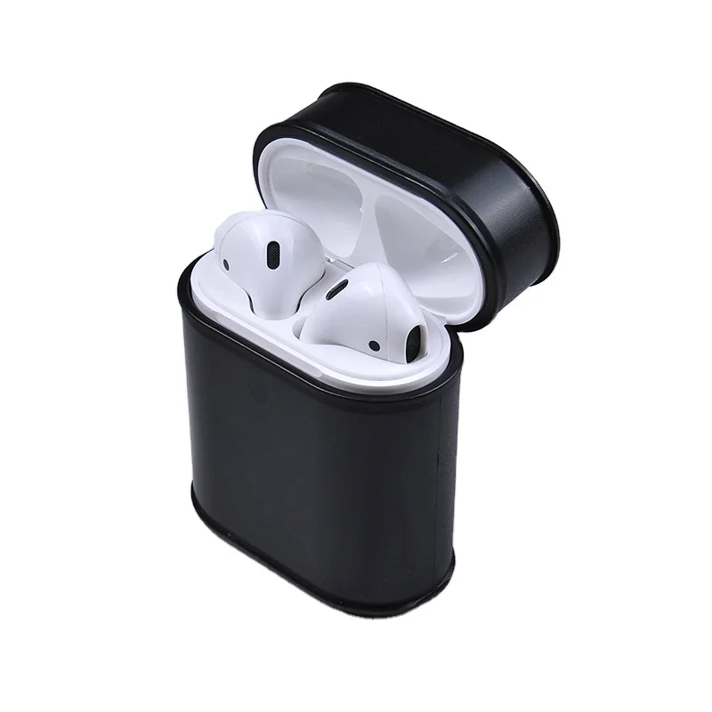 Can be used to customize luxury leather case airpods fashion square Hard PC Plastic groove blank case for airpods 1 / 2
Can be used to customize luxury leather case airpods fashion square Hard PC Plastic groove blank case for airpods 1 / 2