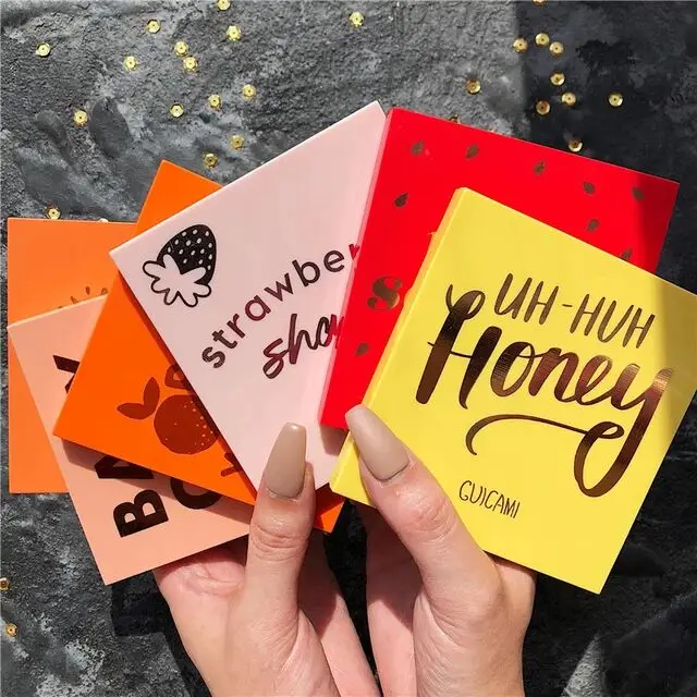 GUICAMI 9 Color Fruit Eyeshadow Palette Matte Shimmer Shiny Eye Beauty Makeup Waterproof Long Lasting Eye Shadow Palette
GUICAMI 9 Color Fruit Eyeshadow Palette Matte Shimmer Shiny Eye Beauty Makeup Waterproof Long Lasting Eye Shadow Palette