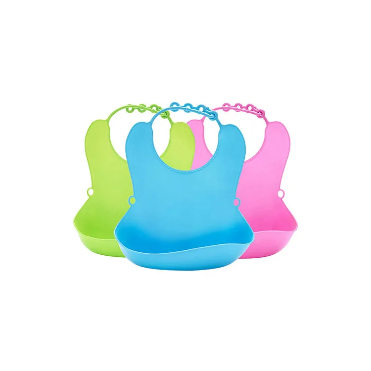Morden high quality Drooling and Teething baby shower gifts for newborn boys and girls disposable silicone bandana drool bibs
